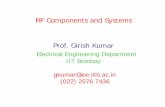 RF Components and SystemsRF Components and Systems Prof ...