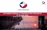 UPCOMING DESIGN & CONSTRUCTION PROJECTS 4th Quarter …