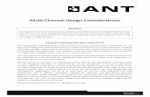 Multi-Channel Design Considerations
