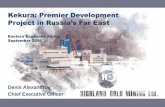 Project in Russia’s Far East