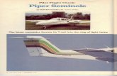 Pilot Flight Check: Piper Seminole