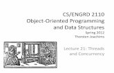 CS/ENGRD 2110 Object-Oriented Programming and Data Structures