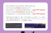 If you’re using ClassIn, please go to: Cloud Disk ...