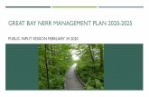 Great Bay NERR Management plan 2020-2025