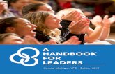 AHANDBOOK FORLEADERS - Central Michigan Youth For Christ