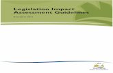 Legislation Impact Assessment Guidelines