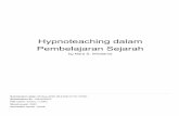 Pembelajaran Sejarah Hypnoteaching dalam