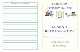 CLASS 4 READING GUIDE - Flintham Nottinghamshire