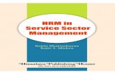 HRM IN SERVICE