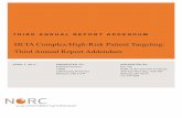 HCIA Complex/High-Risk Patient Targeting: Third Annual ...