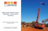 High-Grade Nickel-Copper Sulphides – Discoveries Continue
