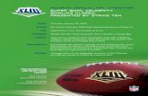 FOURTH ANNUAL NFL CHARITIES SUPER BOWL CELEBRITY …