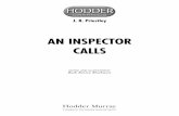 AN INSPECTOR CALLS - Hodder Education