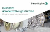 LM6000PF aeroderivative gas turbine - Baker Hughes