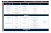 October 22 2020 Annual Conference Schedule