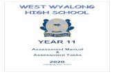 YEAR 11 - westwyalon-h.schools.nsw.gov.au