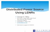 Distributed Power Source Using LENRs
