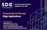 Computational Storage Edge Applications