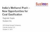 India’s Methanol Push – New Opportunities for Coal ...