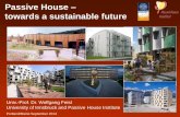 Passive House towards a sustainable future
