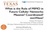 What is the Role of MIMO in Future Cellular Networks ...