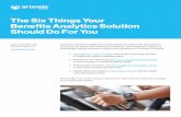 The Six Things Your Beneﬁts Analytics Solution Should Do ...