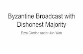 Byzantine Broadcast with Dishonest Majority