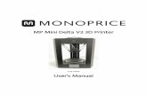 MP Mini Delta V2 3D Printer - downloads.monoprice.com