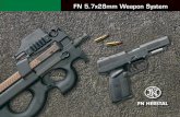 FN Five-seveN MK2 Tactical Pistol FN 5.7x28mm Weapon System