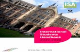 International Students Handbook - ISA Lille