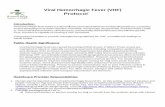 Viral Hemorrhagic Fever (VHF) Protocol