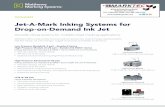 Jet-A-Mark Inking Systems for Drop-on-Demand Ink Jet