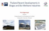Thailand Recent Developments in Biogas and Bio-Methane ...