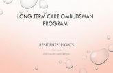 Long Term Care Ombudsman Program - nehca.org