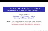 COHERENT APPROACHES TO RISK IN OPTIMIZATION UNDER UNCERTAINTY