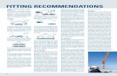FITTING RECOMMENDATIONS - montana-ag.ch