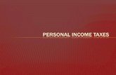 PERSONAL INCOME TAXES - Boston College