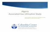 Algeria Associated Gas U0lizaon Study - Columbia University