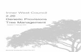 Inner West Council 2.20 Generic Provisions Tree Management