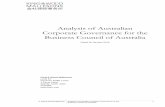 Analysis of Australian Corporate Governance for the ...