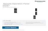 Remote Operation Panel (ROP) - business.panasonic.no