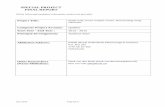 Special Project Final Report Template