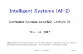 Intelligent Systems (AI-2)