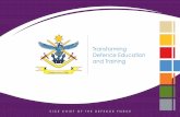 Transforming Defence Education and Training