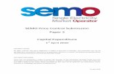 SEMO Price Control Submission Paper 5 Capital Expenditure