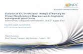 Evolution of IDC Beneficiation Strategy: Enhancing the ...