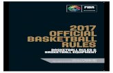 Official Basketball Rules 2017