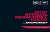 2018 OFFICIAL BASKETBALL RULES