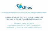 Considerations for Controlling COVID-19 Spread in Retail ...