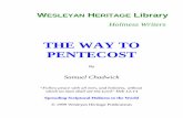 The Way to Pentecost - SABDA.org